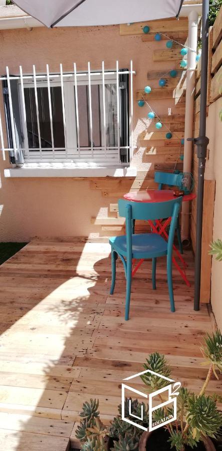 Le Cabanon Du Pas Du Loup - Studio Climatise Rdc - Proche Mer La Seyne-sur-Mer Eksteriør bilde