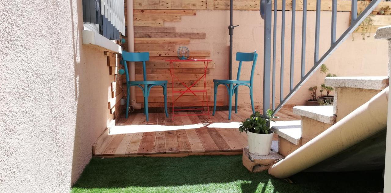 Le Cabanon Du Pas Du Loup - Studio Climatise Rdc - Proche Mer La Seyne-sur-Mer Eksteriør bilde